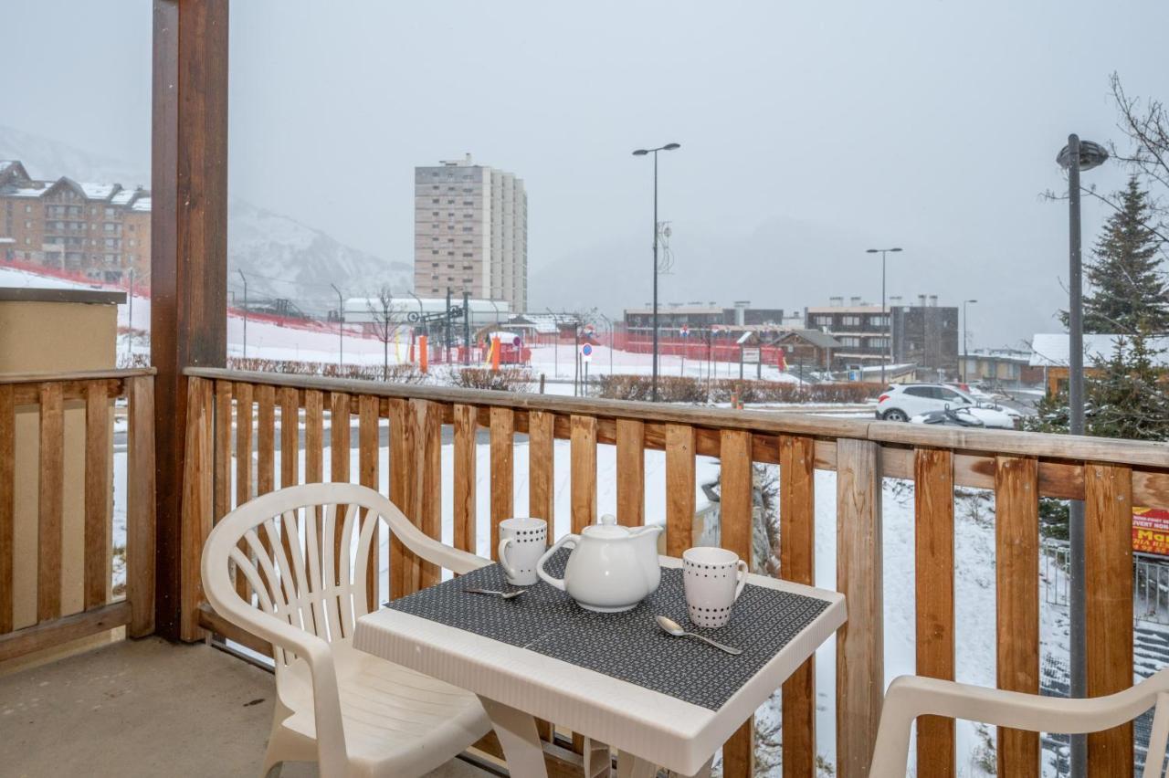 Appartement 6 Couchages Au Pied Des Pistes A Orcieres 2 Chambres, Balcon Et Parking Couvert 외부 사진